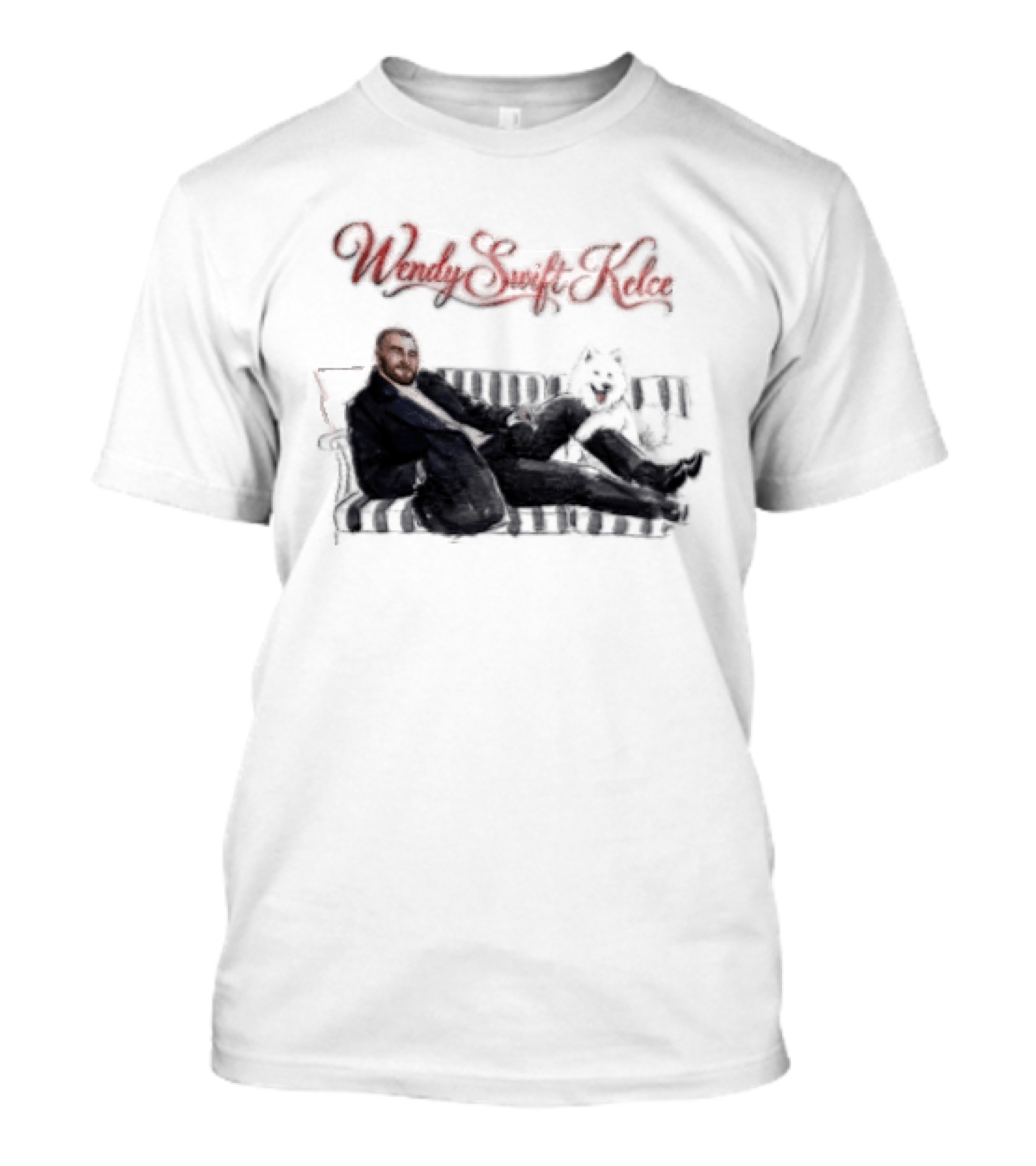 Wendy Swift Kelce Couch T-Shirt