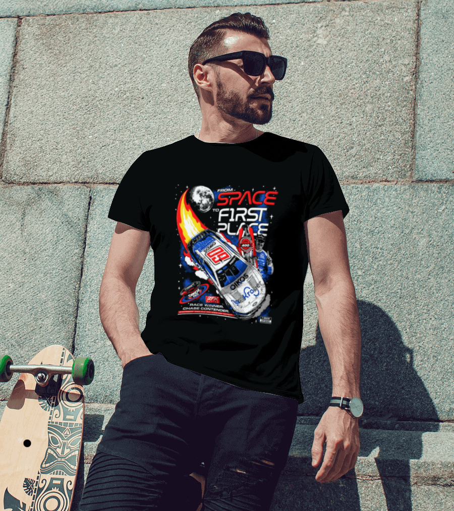 Space To First Place Daytona RFK Racing 2023 NASCAR Win T-Shirt