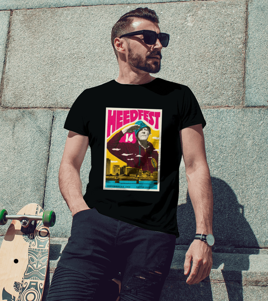HeedFest 14 September 3 6 2026 Dayton Ohio USA T-Shirt