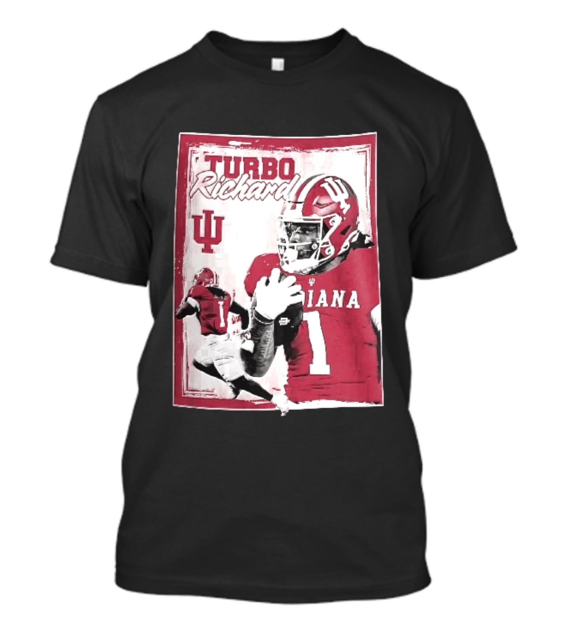 Turbo Richard Indiana Football Player IU Sports Helmets T-Shirt
