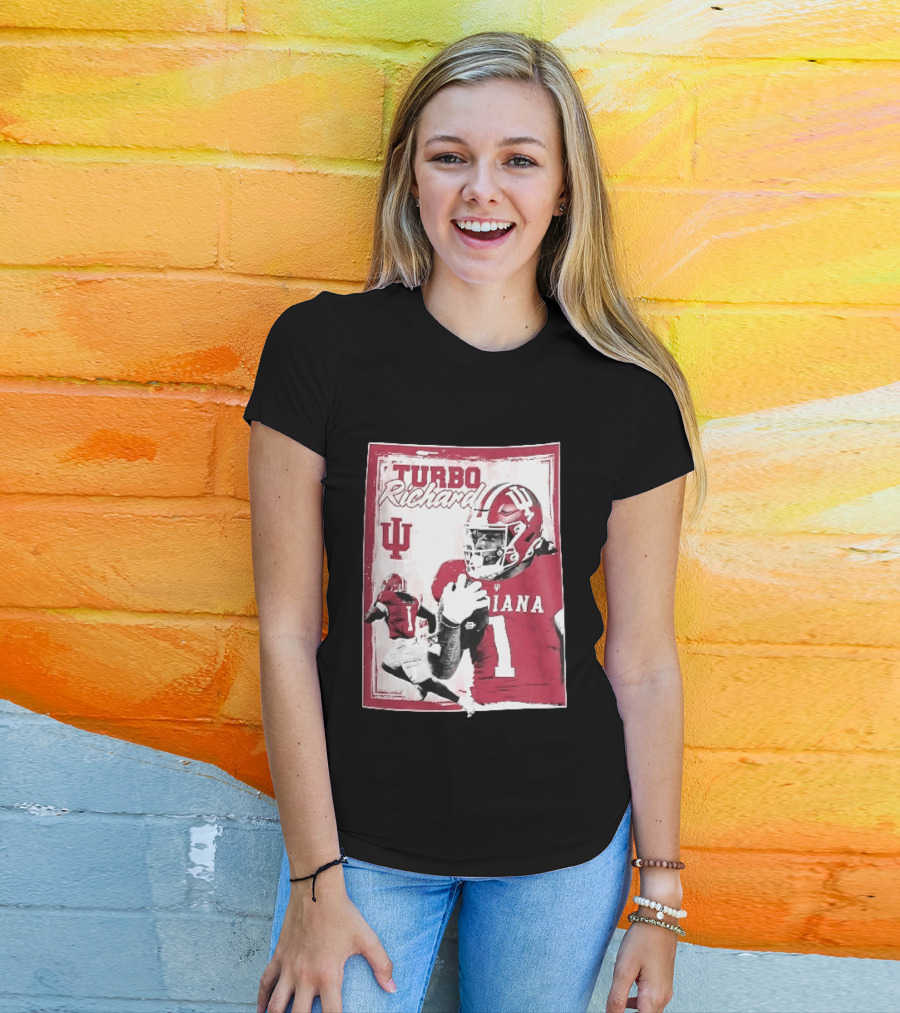 Turbo Richard Indiana Football Player IU Sports Helmets T-Shirt