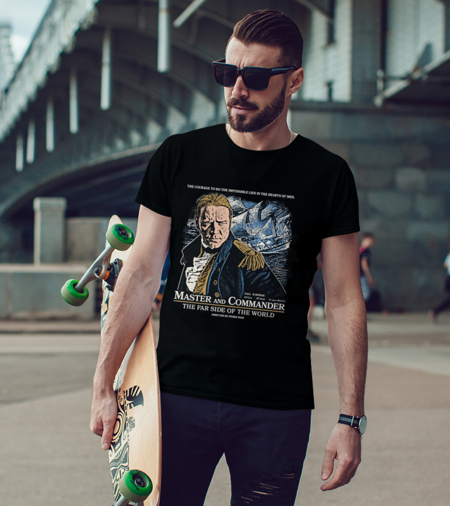 Master And Commander The Far Side Of The World HMS Surprise T-Shirt