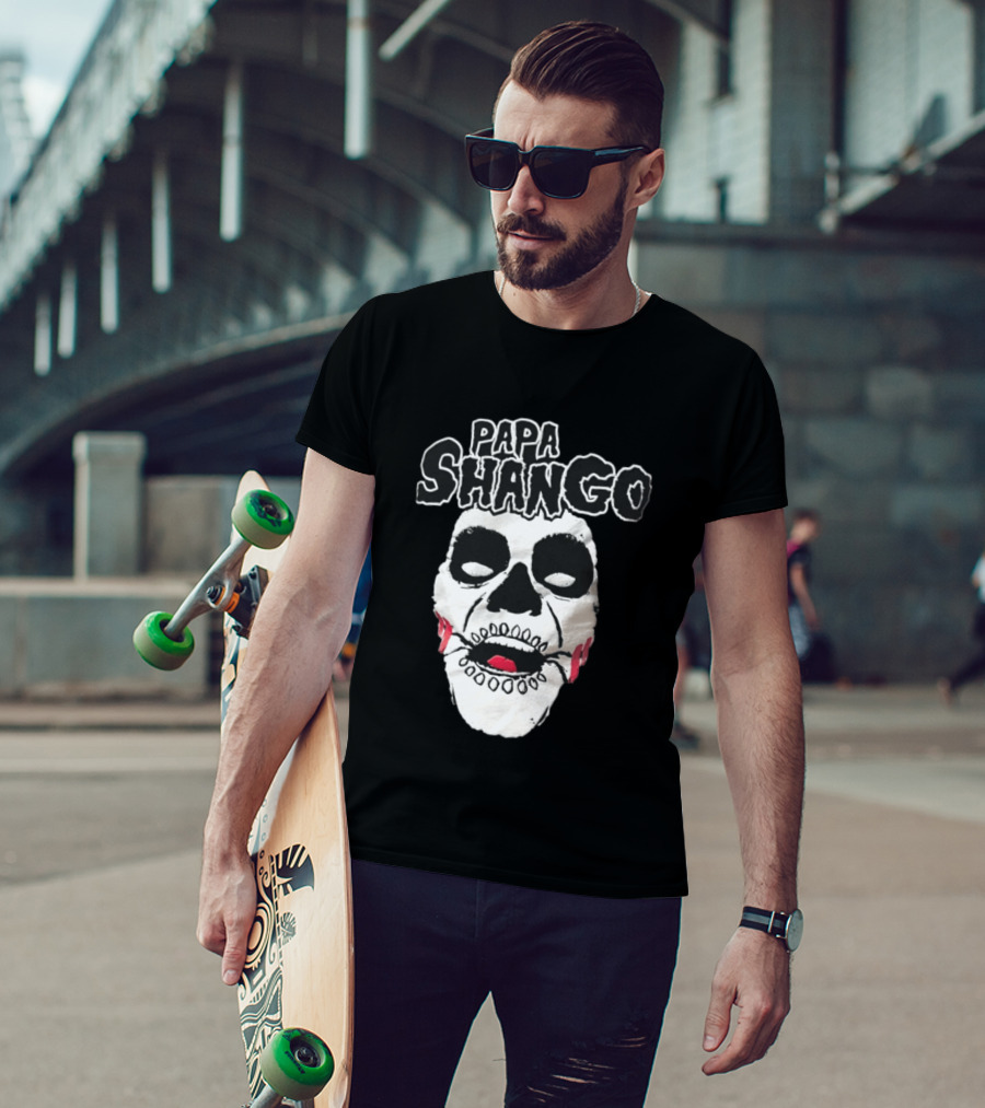 Papa Shango WWE Iconic Face Paint T-Shirt