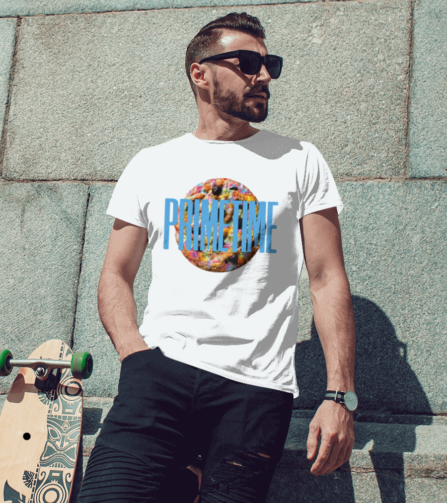 Primetime Colorful Cookie Theme Robert Pattinson T-Shirt
