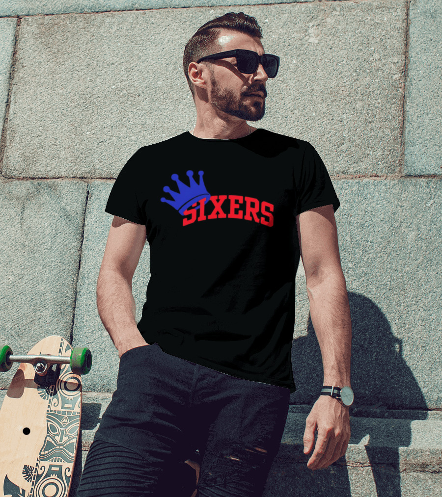 Philadelphia 76ers King LeBron James Basketball 2026 NBA T-Shirt