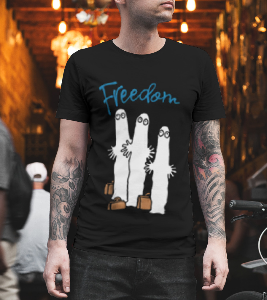 Freedom The Hattifatteners Adventure Exploration Characters T-Shirt