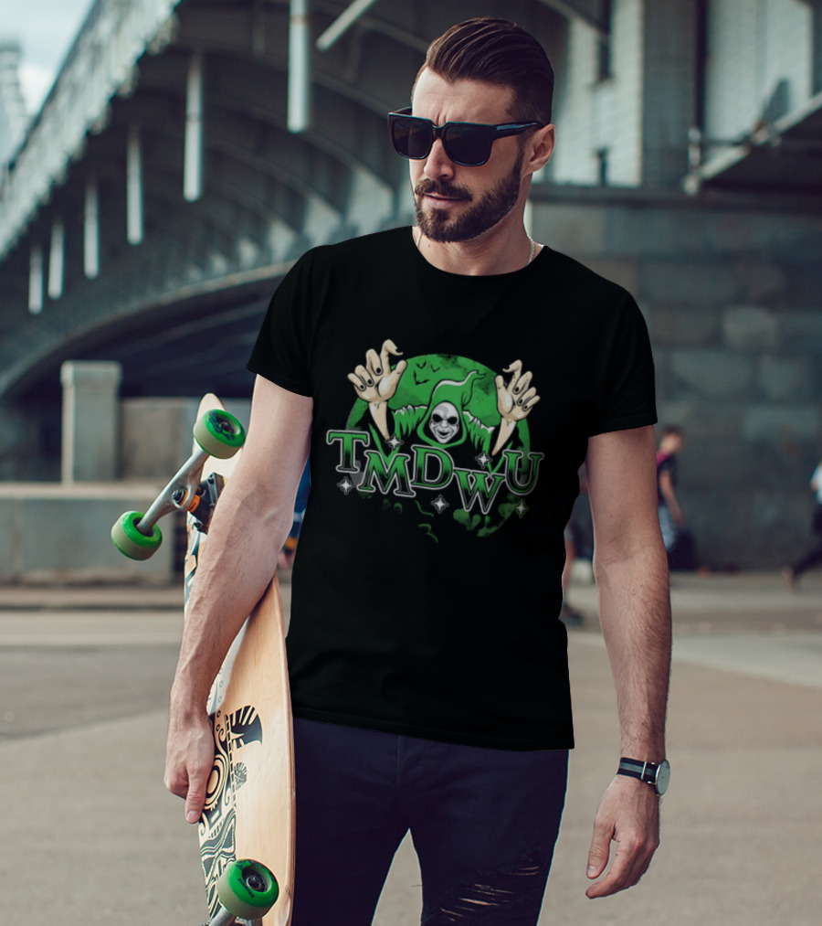 TMDWU Ghost Halloween Paranormal Hands And Haunting Spirit T-Shirt