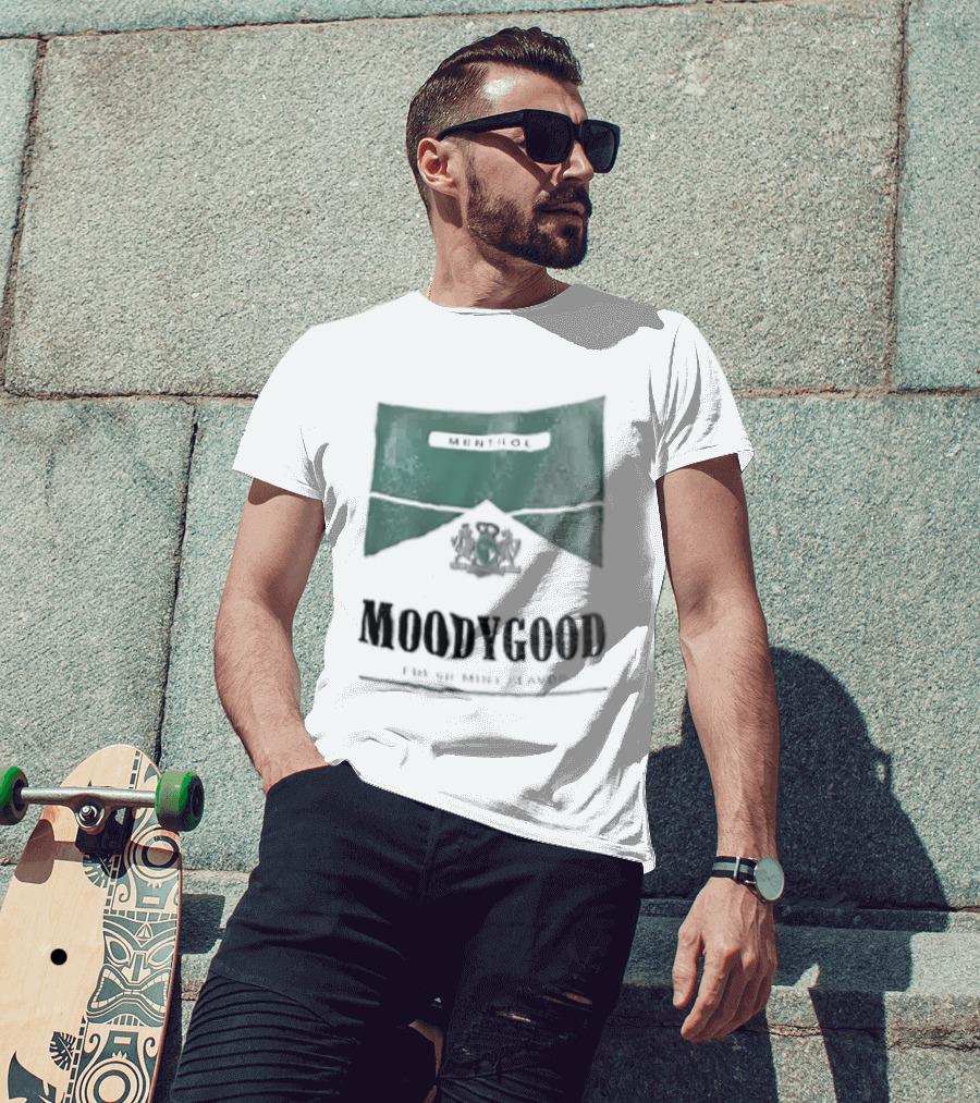 Moodygood Menthol Fresh Mint Flavor 100 Percent Fresh T-Shirt
