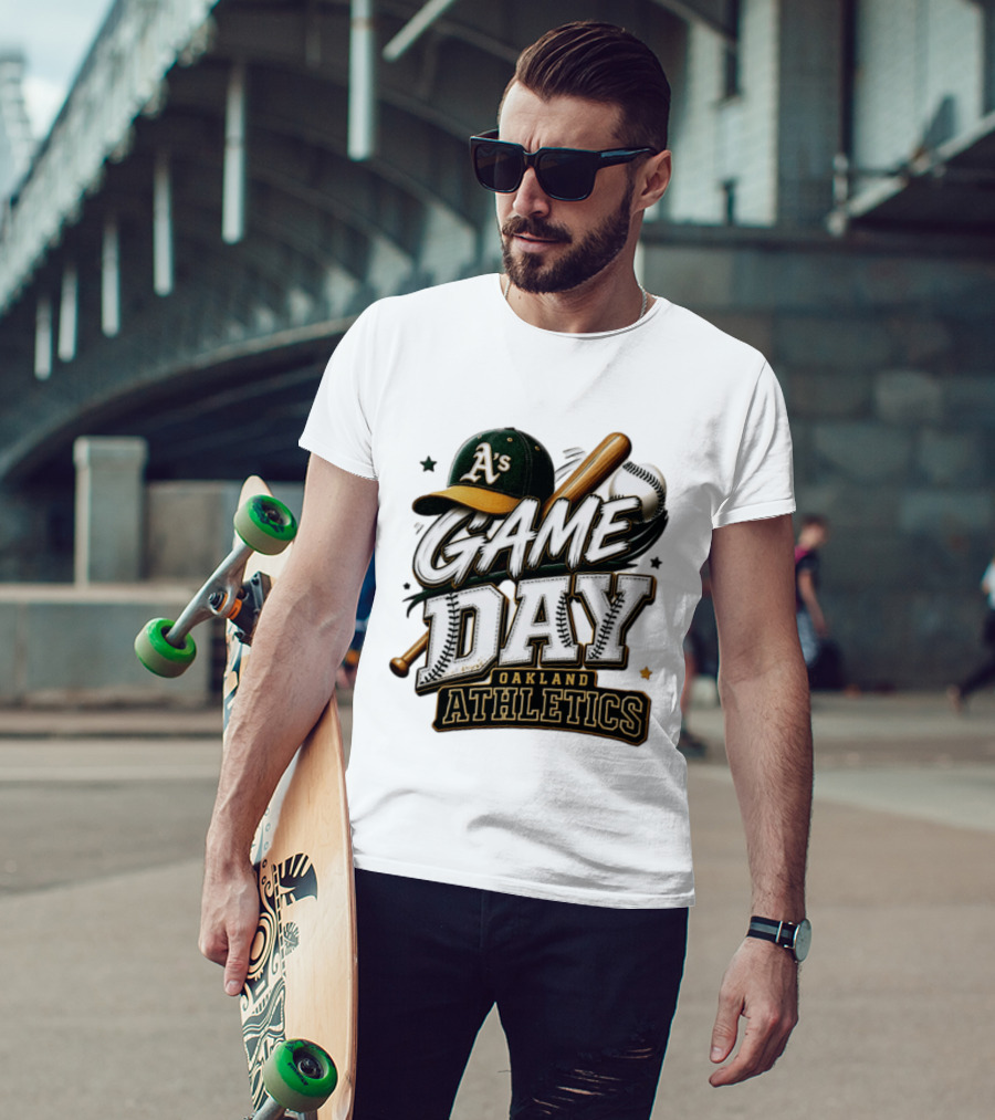 Oakland Athletics MLB Game Day A's Baseball 2026 T-Shirt
