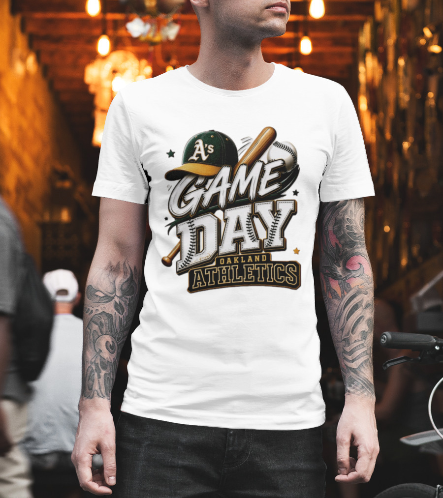 Oakland Athletics MLB Game Day A's Baseball 2026 T-Shirt