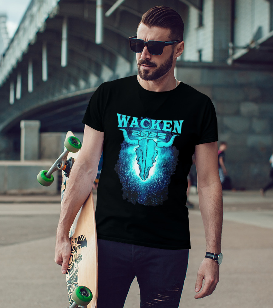 Wacken 2025 Festival Moshpit July 30 To August 2 Schleswig Holstein Germany T-Shirt