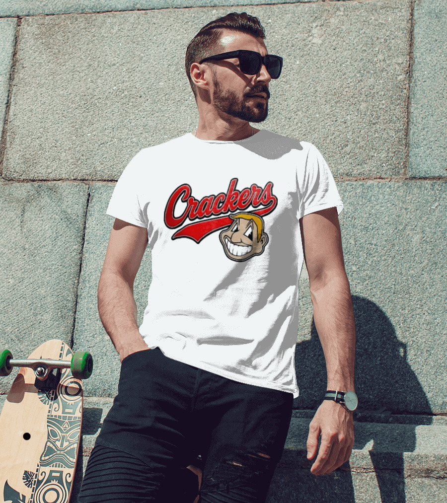 Crackers Chief Wahoo Cleveland Indians T-Shirt