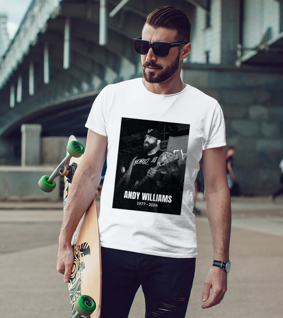 Andy Williams 1977 2026 Every Time I Die T-Shirt