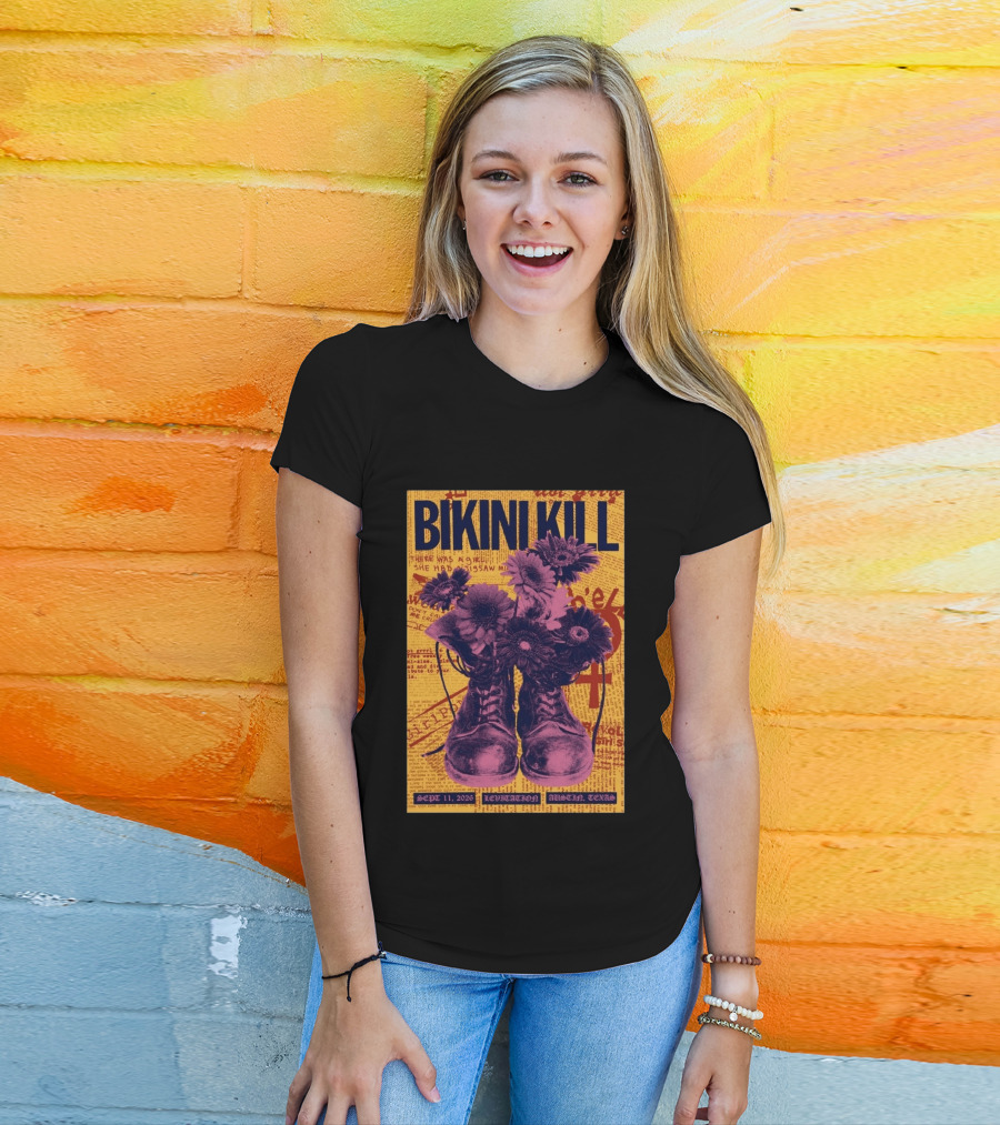 Bikini Kill Levitation Festival Austin Texas Sept 11 2026 T-Shirt