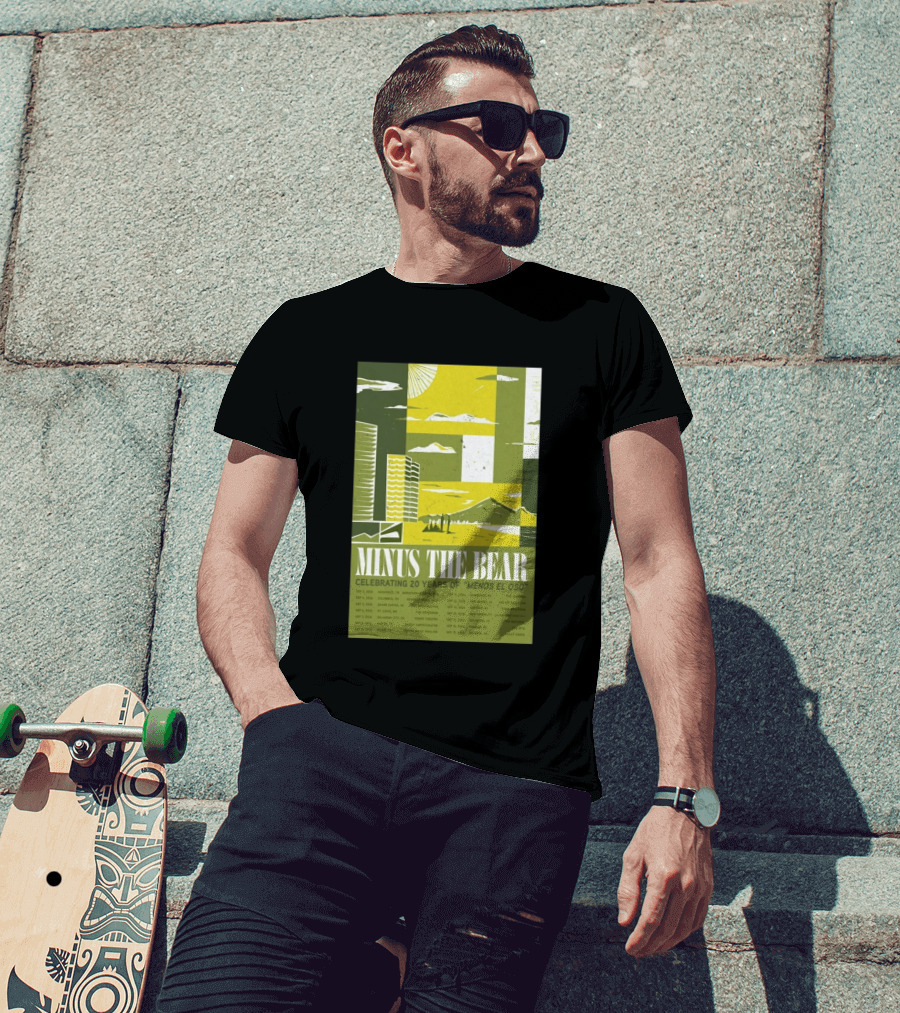 Minus The Bear Celebrating 20 Years Of Menos El Oso 2026 US Tour Dates T-Shirt
