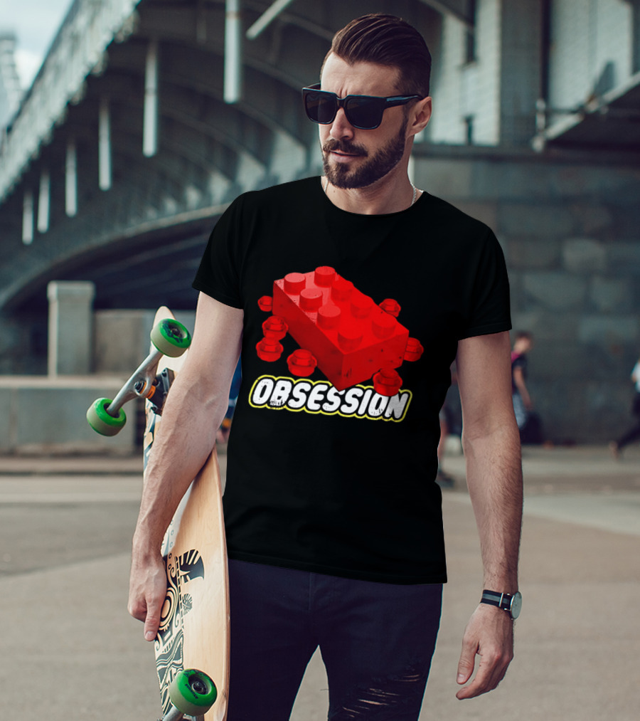 Obsession Careful Who You Play With Red Brick T-Shirt