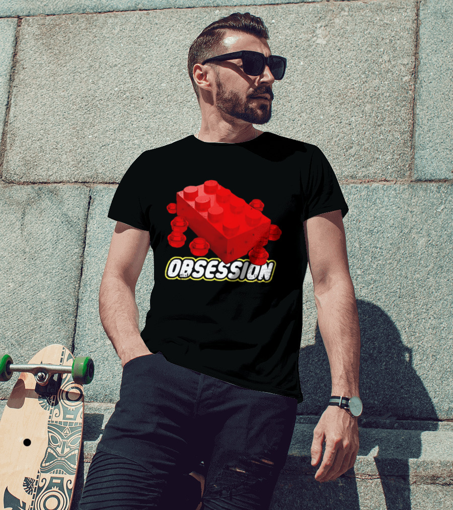 Obsession Careful Who You Play With Red Brick T-Shirt