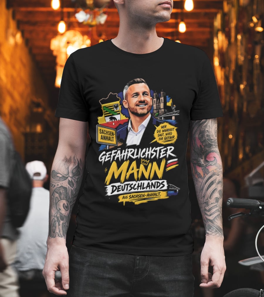 Ulrich Siegmund Gefährlichster Mann Deutschlands Besonderer T-Shirt