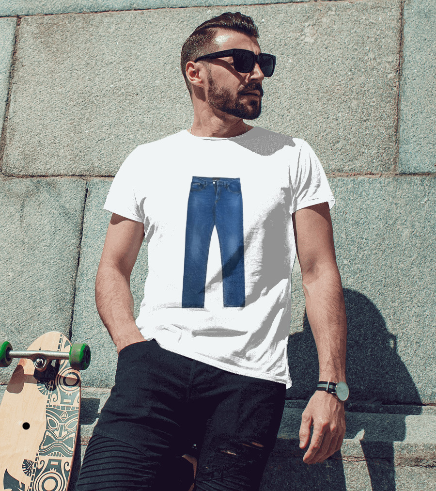 Jirt Jeans Classic Denim T-Shirt
