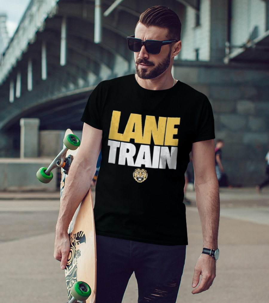 LSU Tigers NCAA Lane Train With Fierce Tiger T-Shirt