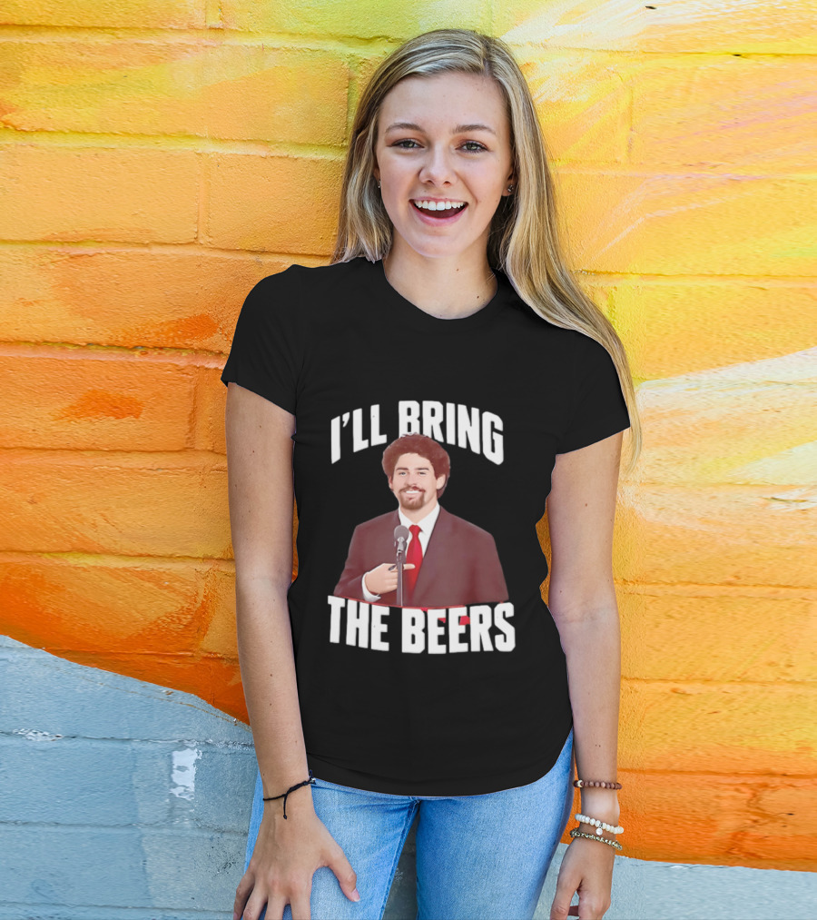 I'LL Bring The Beers Suit Red Tie T-Shirt