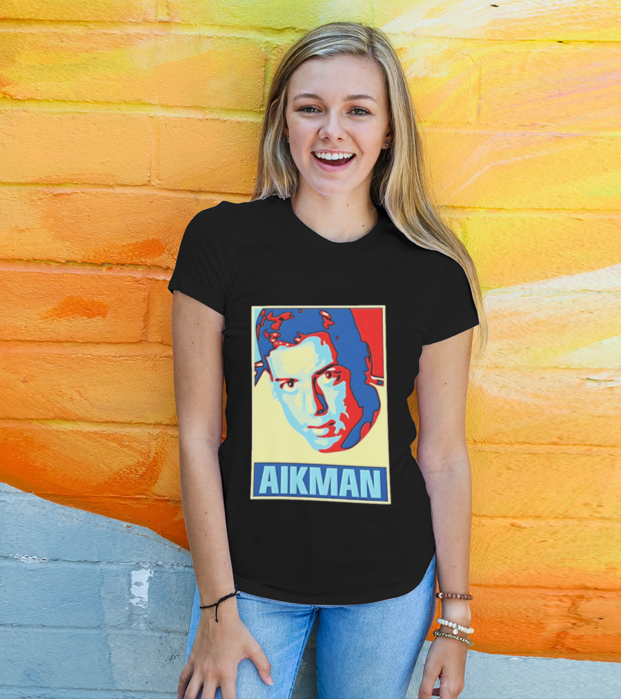 Troy Aikman Dallas Cowboys Hope Aikman Pop T-Shirt