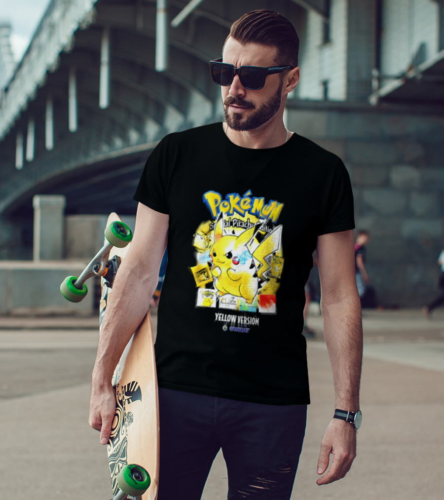 Pokémon Special Pikachu Edition Yellow Version Game Boy Nintendo T-Shirt