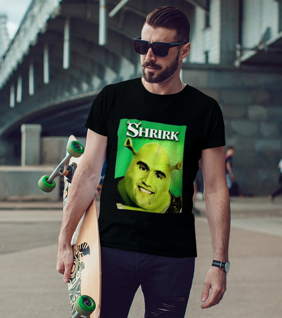Shrirk Shrek Meme Face Swap Ogre T-Shirt