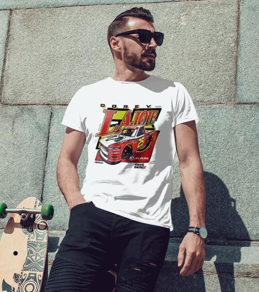 Corey Lajoie Number 25 Ram Truck Kaulig Racing Nascar T-Shirt