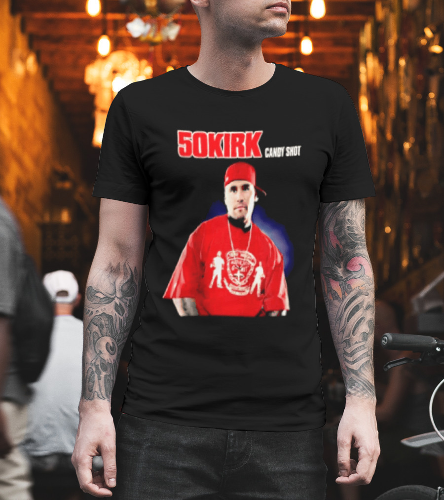 50KIRK Candy Shot Man Red Outfit T-Shirt
