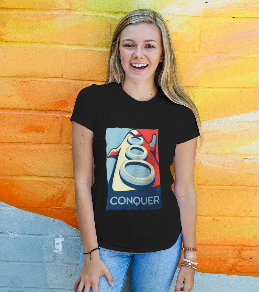 Conquer Penguin Three Rings T-Shirt