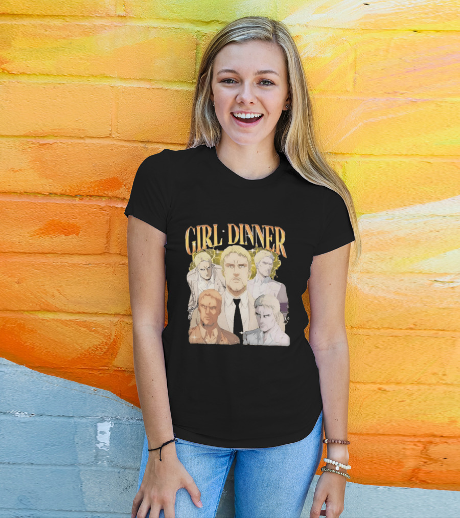 Niall Horan Girl Dinner 2026 New Anime Characters T-Shirt
