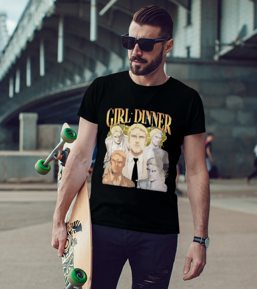 Niall Horan Girl Dinner 2026 New Anime Characters T-Shirt