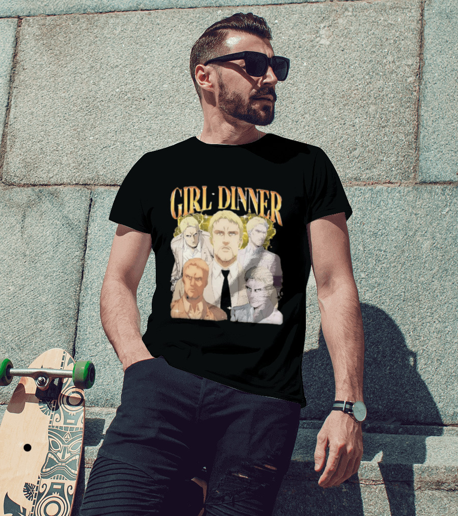 Niall Horan Girl Dinner 2026 New Anime Characters T-Shirt