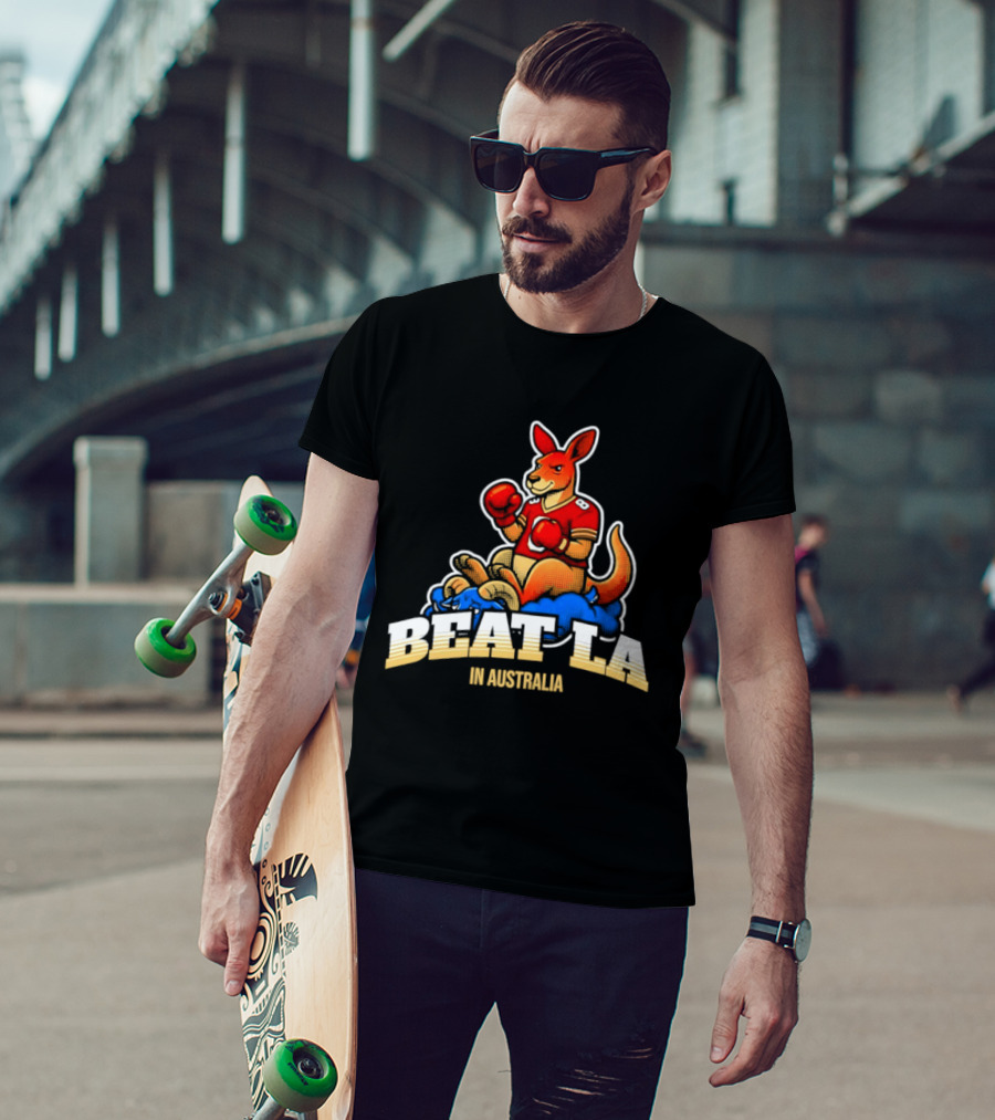 San Francisco 49ers Beat LA Kangaroo In Australia T-Shirt