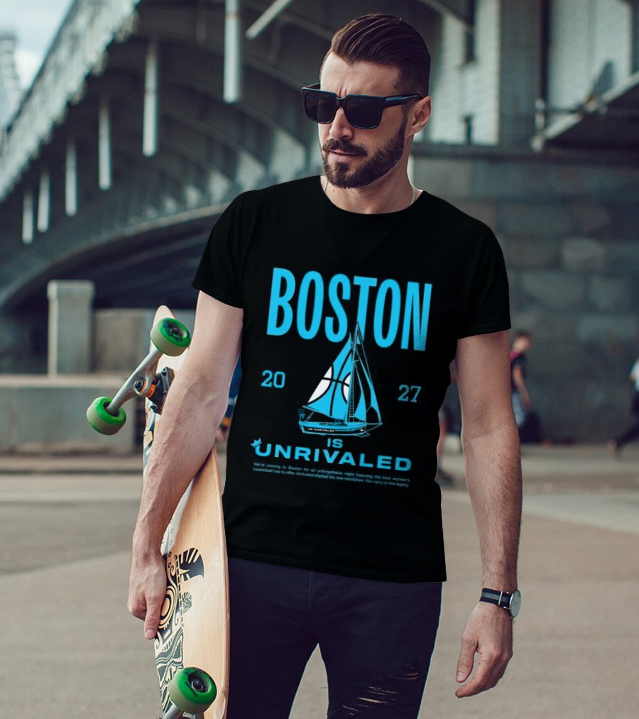 Boston Unrivaled Season 3 2027 Bus Tour T-Shirt