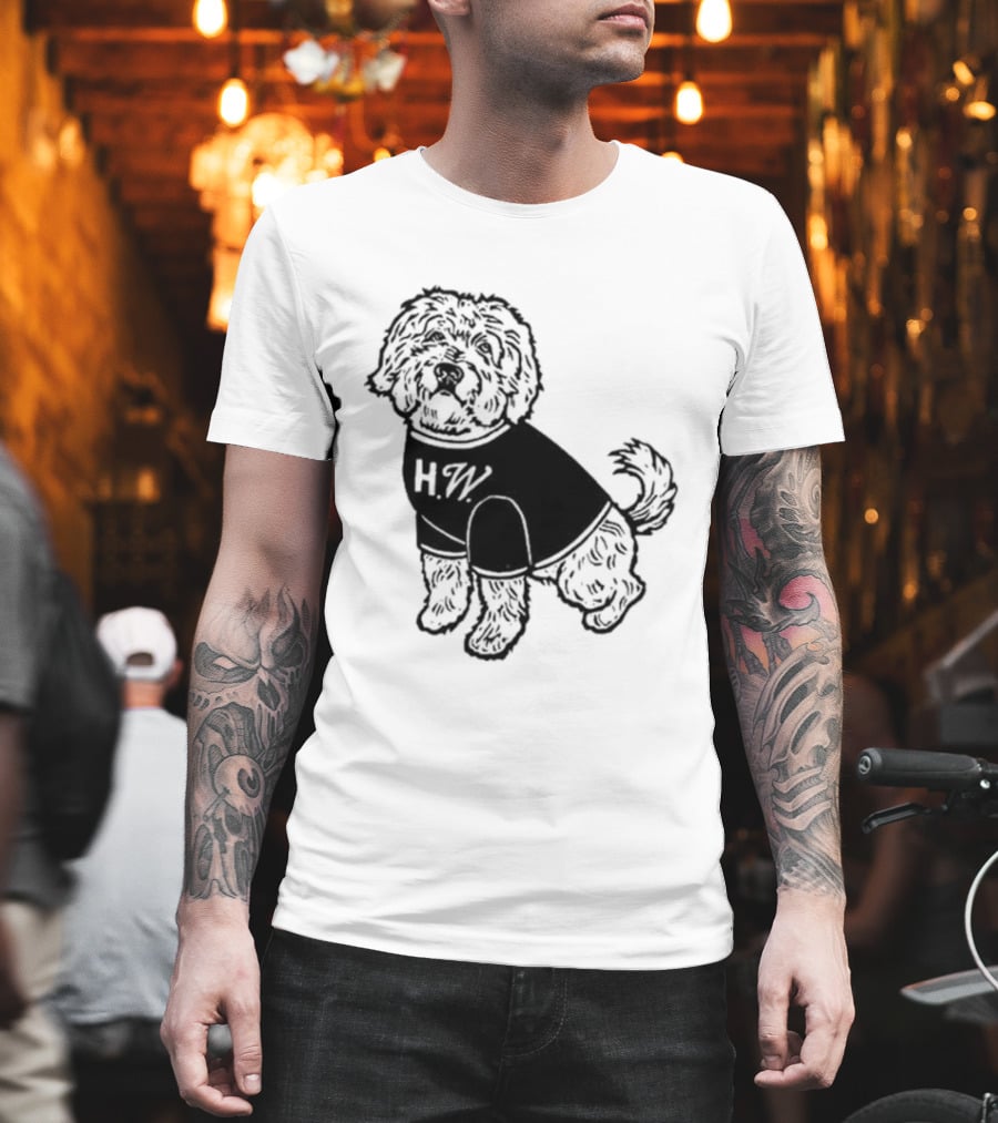 Hayley Williams Alf Raglan Dog Wearing T-Shirt