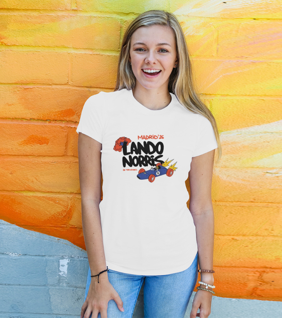 Maddio's Lando Norris Racing Car T-Shirt
