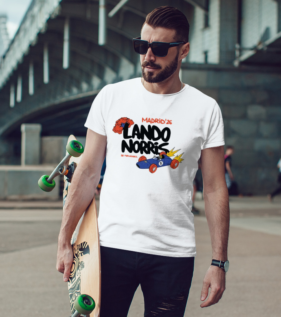 Maddio's Lando Norris Racing Car T-Shirt