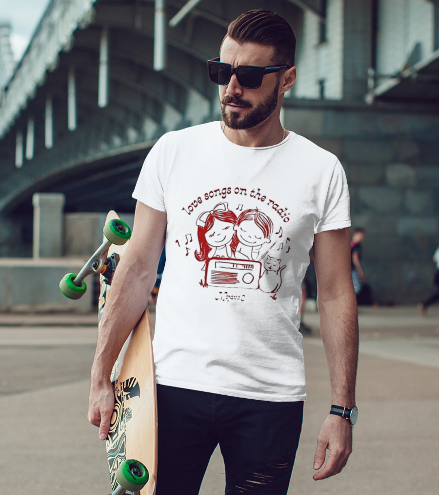 Unified Goods Mojave 3 Love Songs On The Radio Red T-Shirt