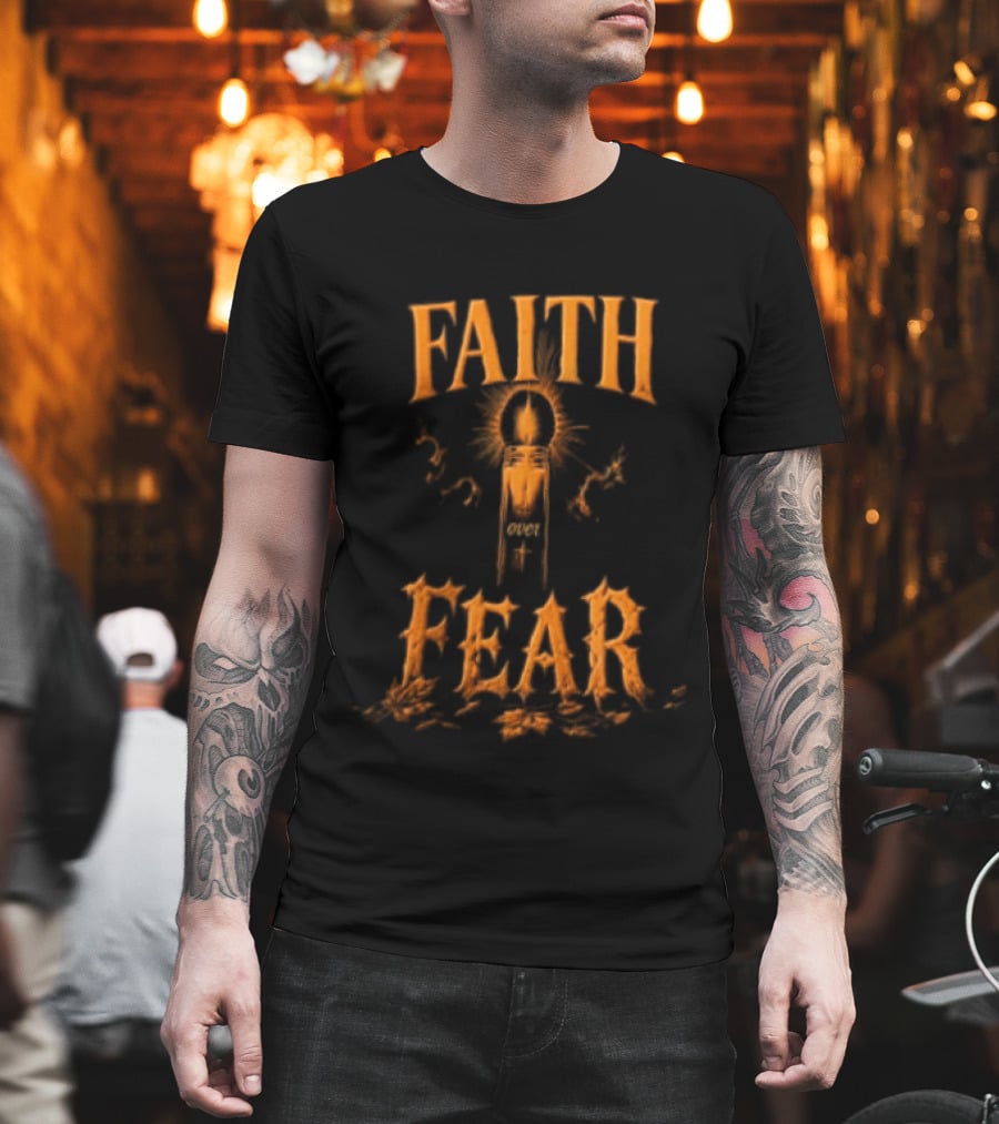 Faith Over Fear Spooky Halloween T-Shirt