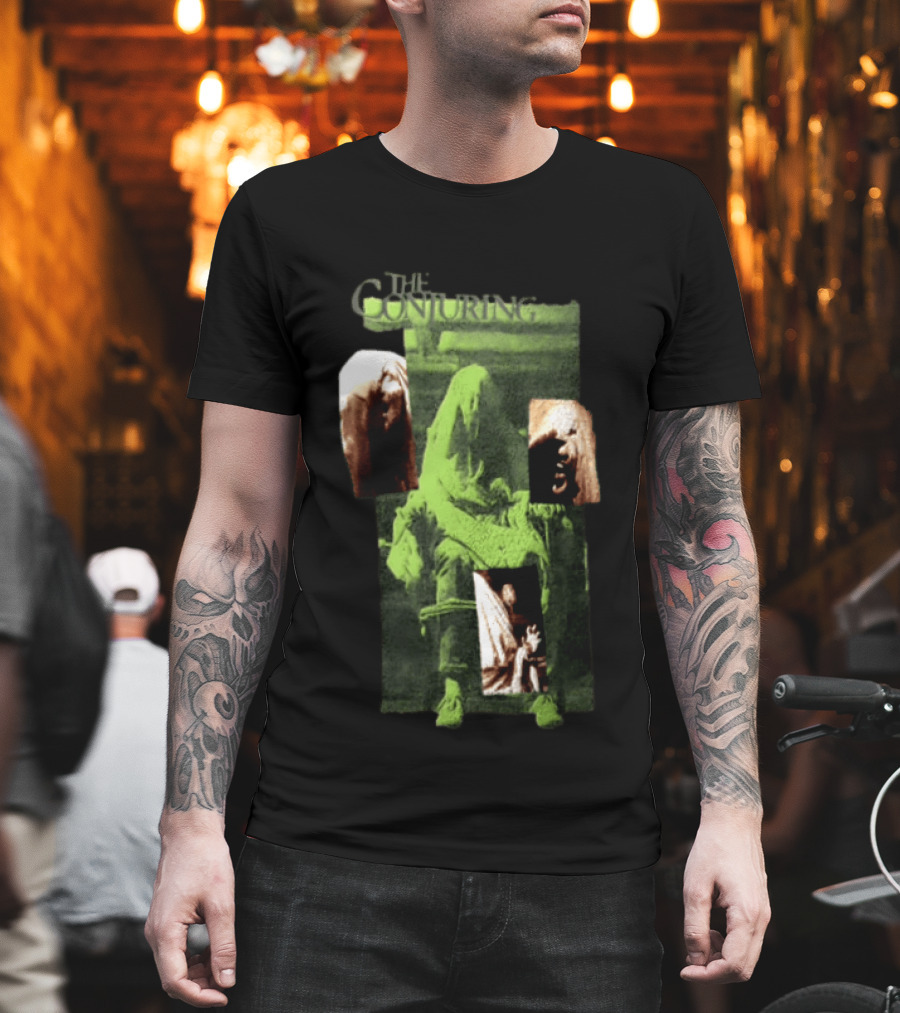 The Conjuring Horror Imagery And Eerie Figures T-Shirt