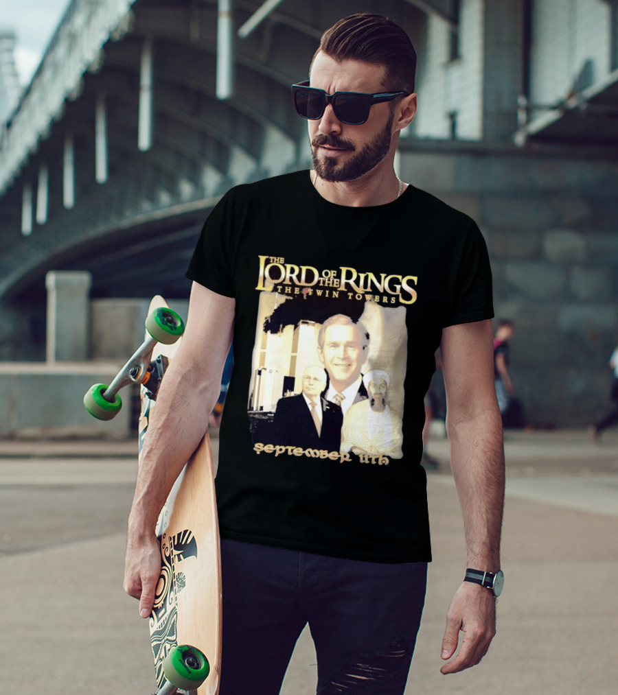 The Lord Of The Rings The Twin Towers September 11th T-Shirt