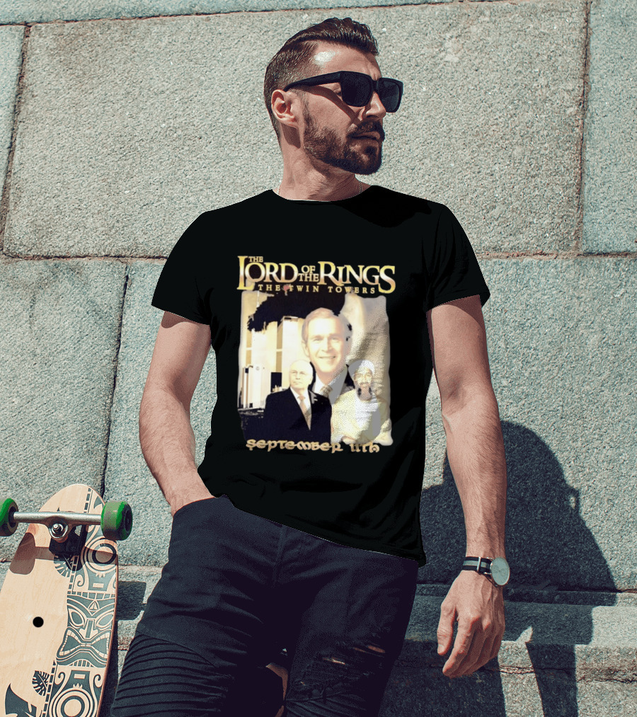 The Lord Of The Rings The Twin Towers September 11th T-Shirt