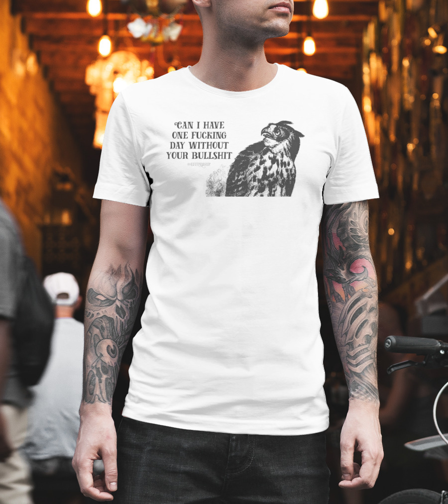 Can I Have One Fucking Day Without Your Bullshit Effinbirds T-Shirt