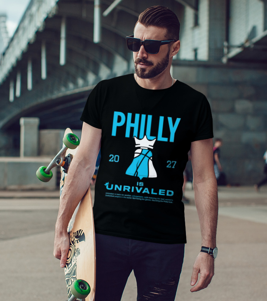 Philly Unrivaled 2027 Basketball Shop Season 3 Bus Tour Philadelphia T-Shirt