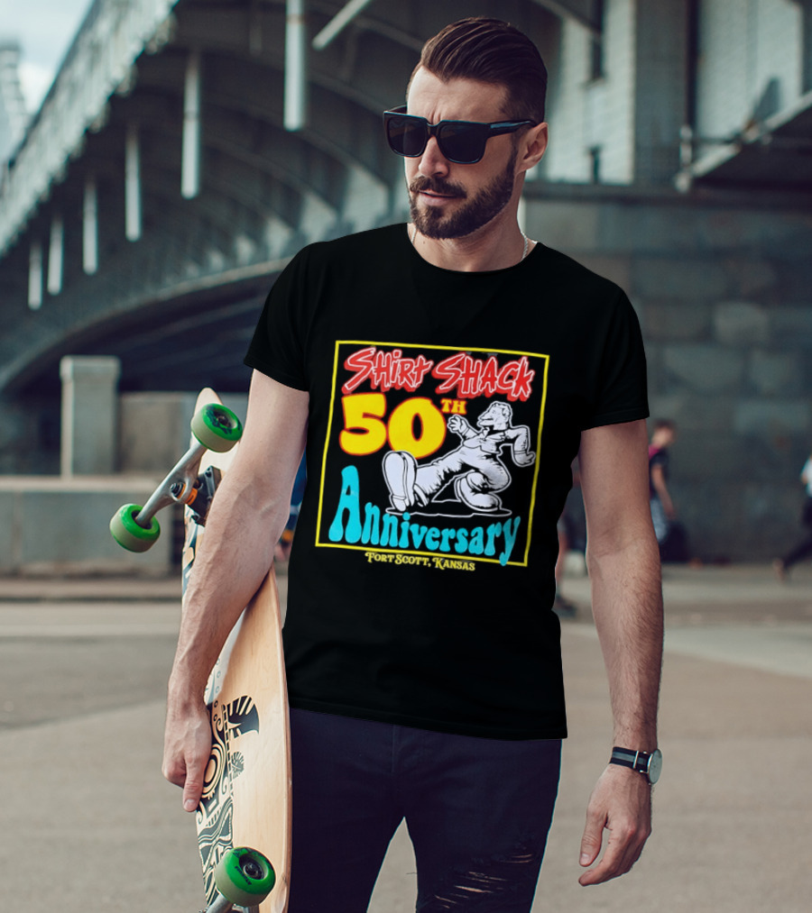Shirt Shack 50th Anniversary Fort Scott Kansas T-Shirt