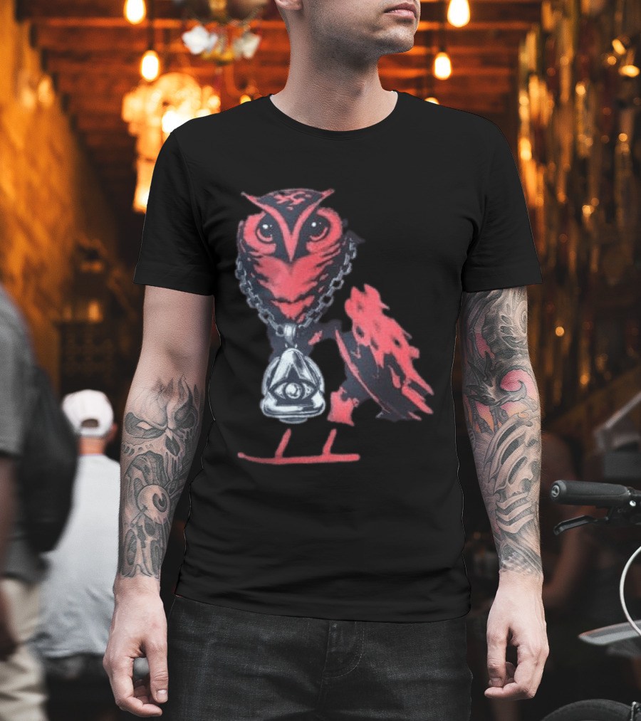 Yeat Store Love Lyfe Ovo Tour Owl With Eye Pendant T-Shirt