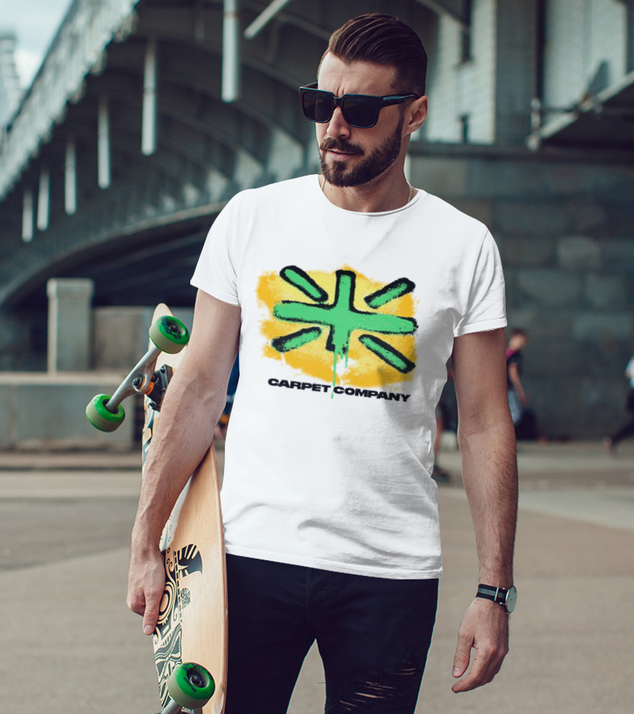Carpet Company Union Jack White T-Shirt