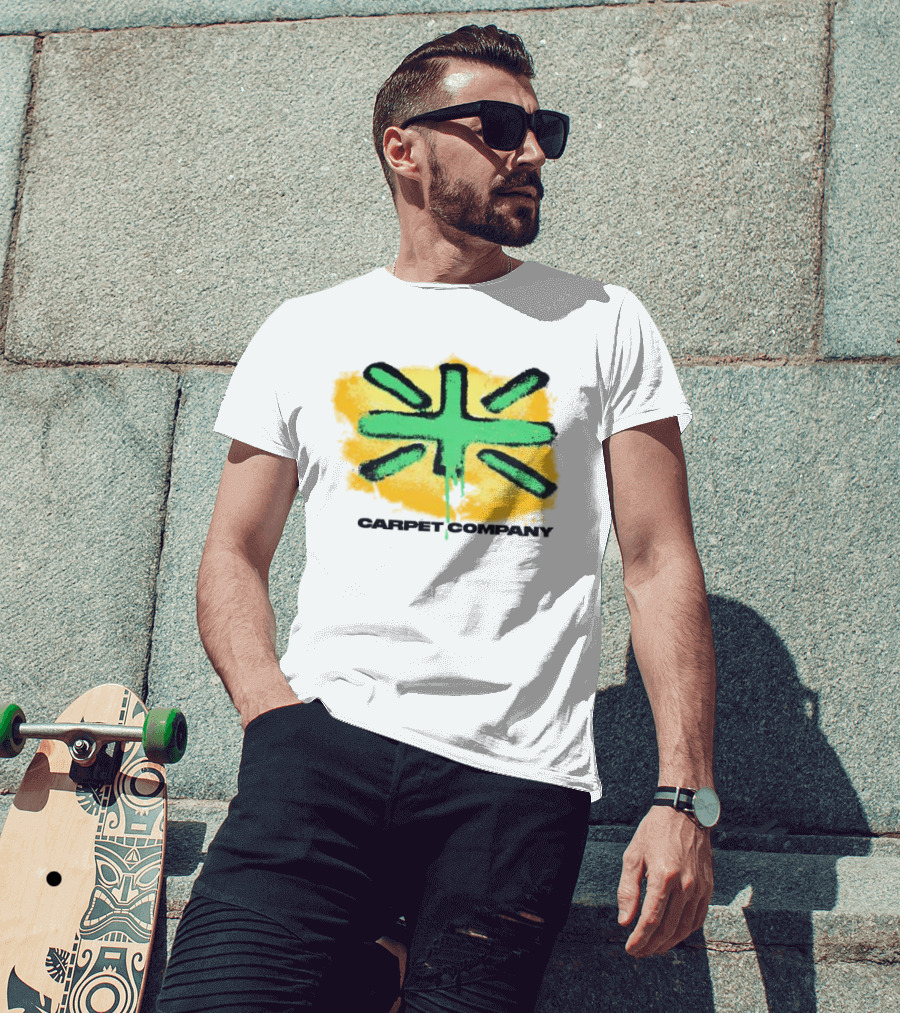 Carpet Company Union Jack White T-Shirt